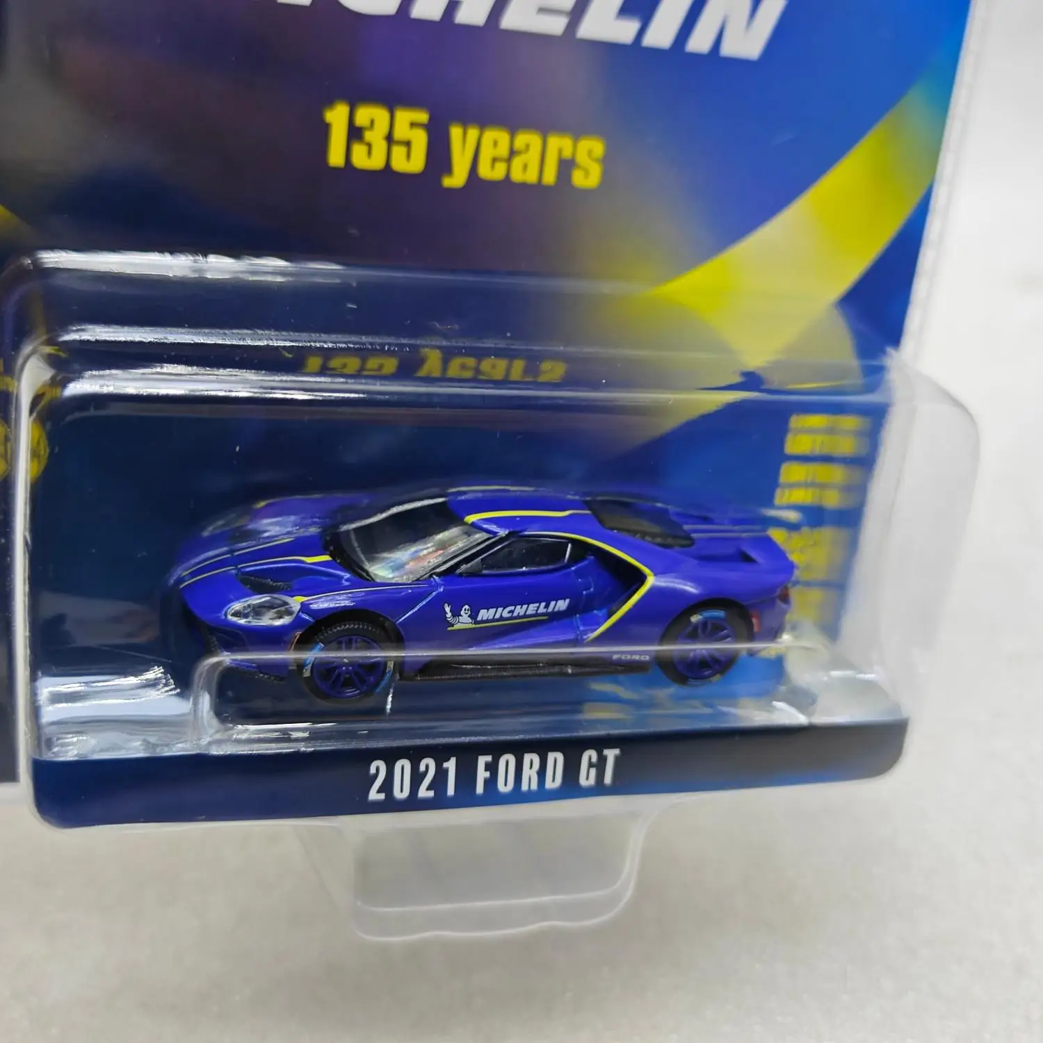 1:64 2021 فورد GT محاكاة عالية دييكاست سيارة سبيكة معدنية نموذج سيارة الديكور عرض مجموعة الهدايا A1 #3