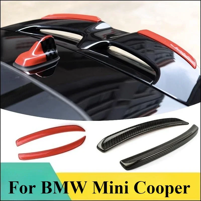 

Заднее лезвие, красно-черная отделка автомобиля, внешний вид для BMW Mini Cooper F55f56f57, украшение интерьера, аксессуары для модификации поставщиков