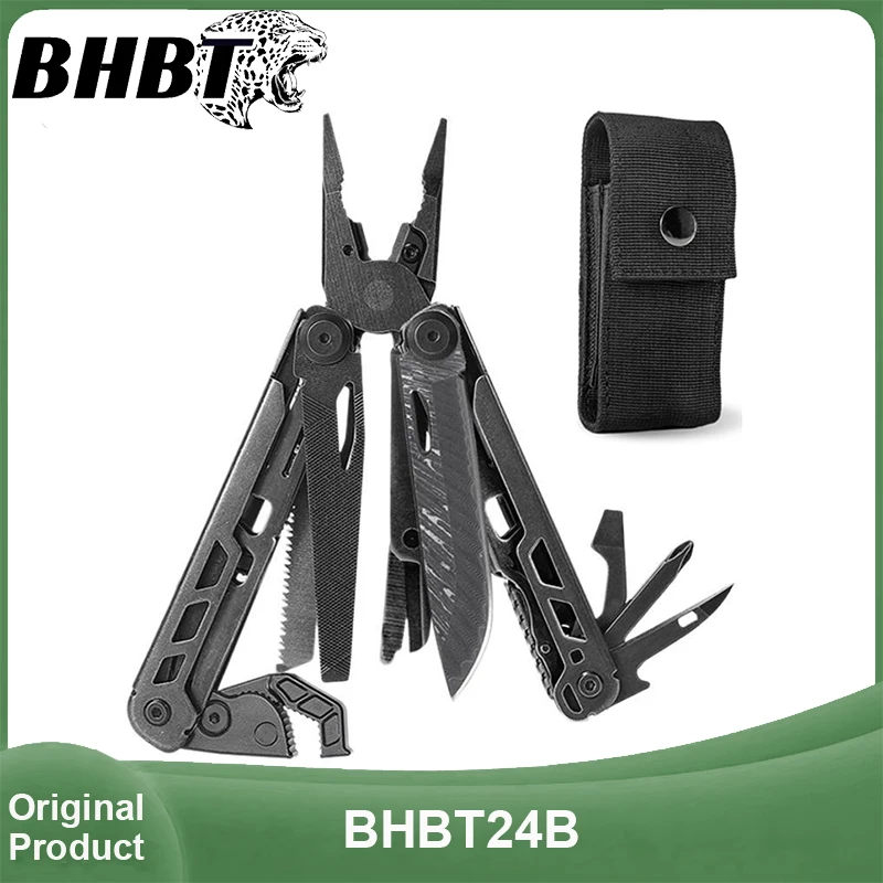 

BHBT 15 в 1, многофункциональные плоскогубцы с дамасским ножом, многофункциональный гаечный ключ, складной EDC, инструменты для выживания на открытом воздухе, для кемпинга, ремонта дома