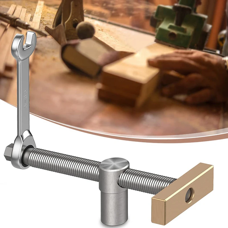 MFT Workbench Desktop Quick Fixture 19/20MM foro regolabile veloce Clip fissa Stop panche per la lavorazione del legno del cane strumento morsetto per carpenteria
