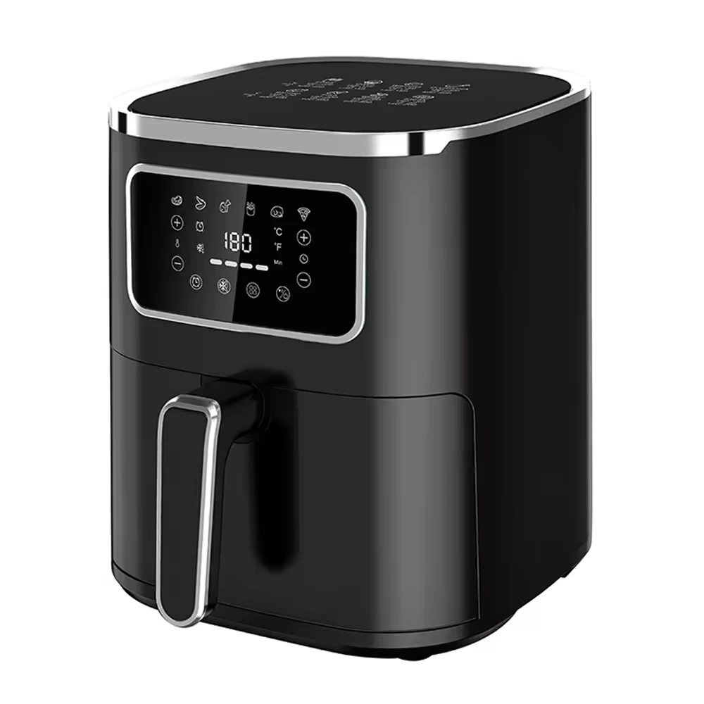 

2026 Multi-functional model220-240 V 1400W Digital Air Fryer With 5L Large Capacity and 8 Cooking Functions