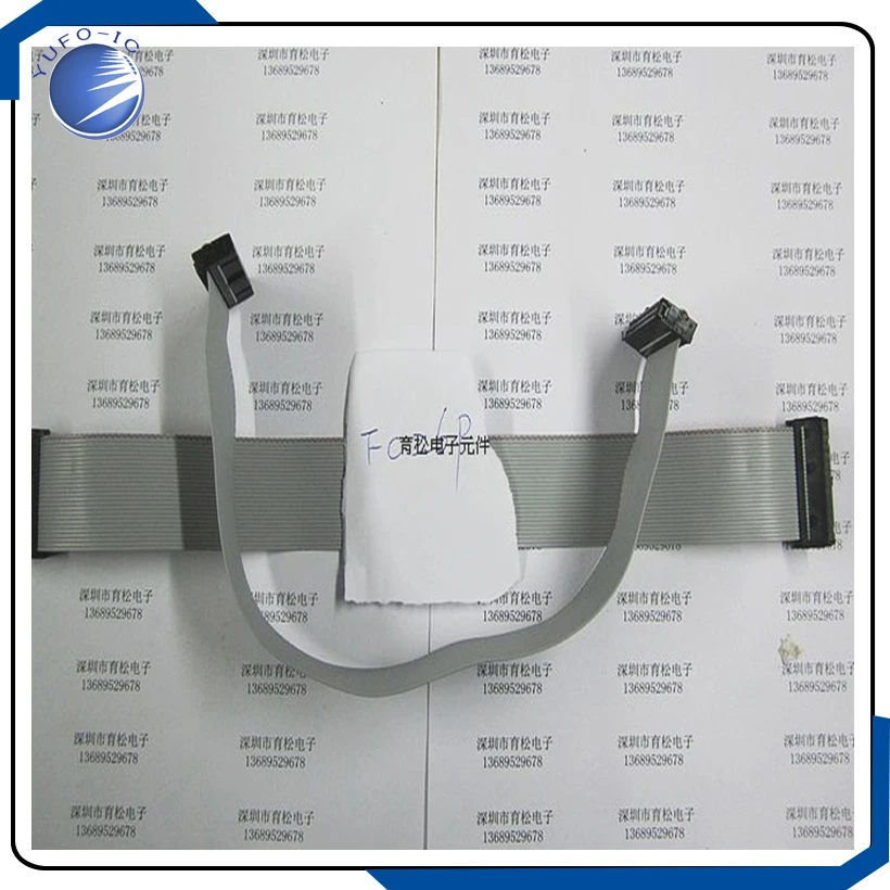 2PCS/LOT  2 FC-16P double WIRE length 30CM distance 2.54MM   electronics