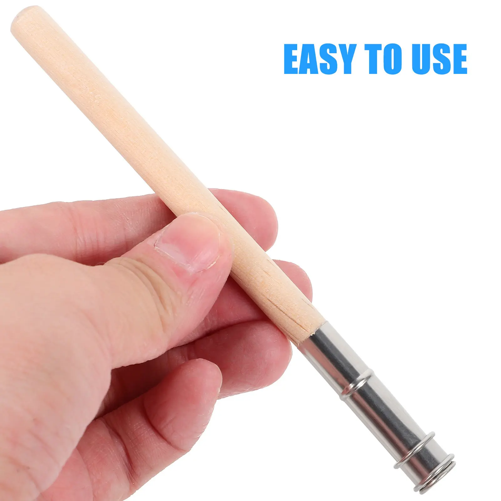 

10Pcs Wooden Pencil Extenders Crayon Extension Tools Artist Accessories for Drawing Sketch Pencil Extender Crayon Extension