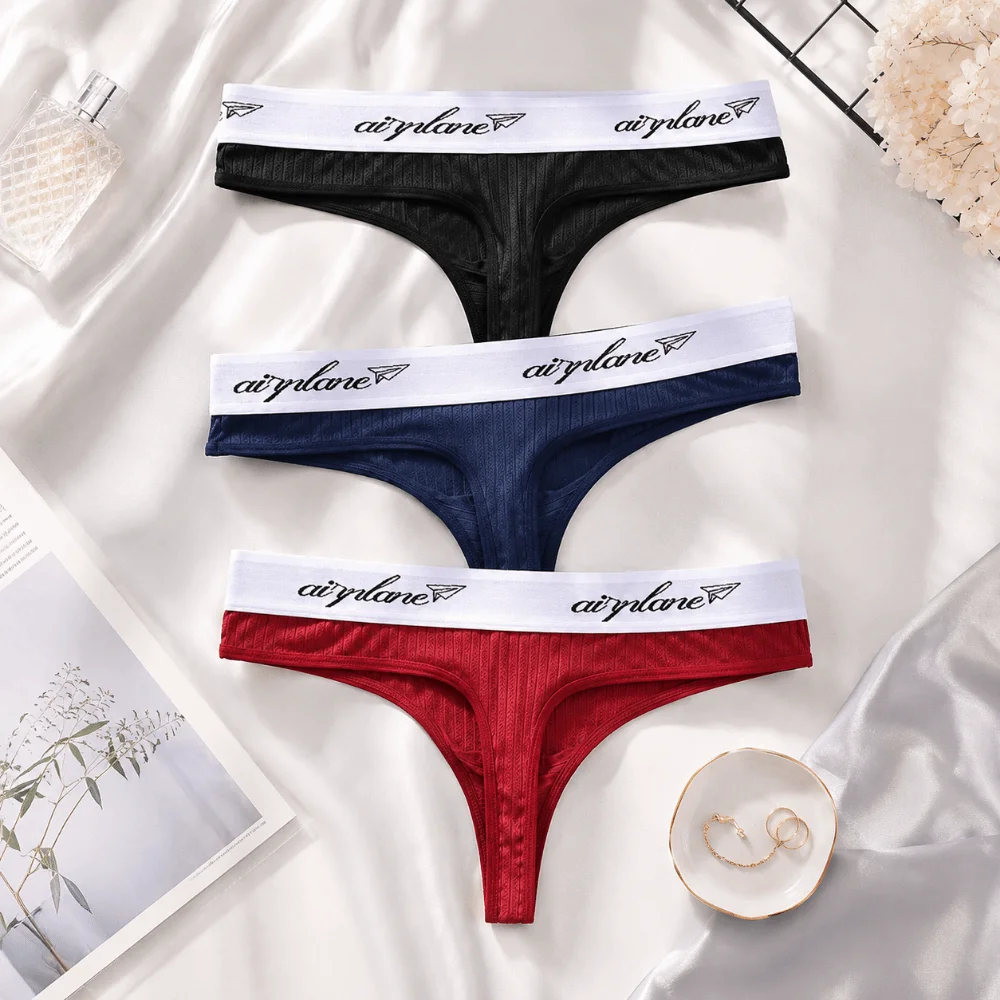 3D Bugle Pouch T-back Bikini Briefs Low Waist Breathable Thong Male Lingerie Patchwork Men Underwear Sports