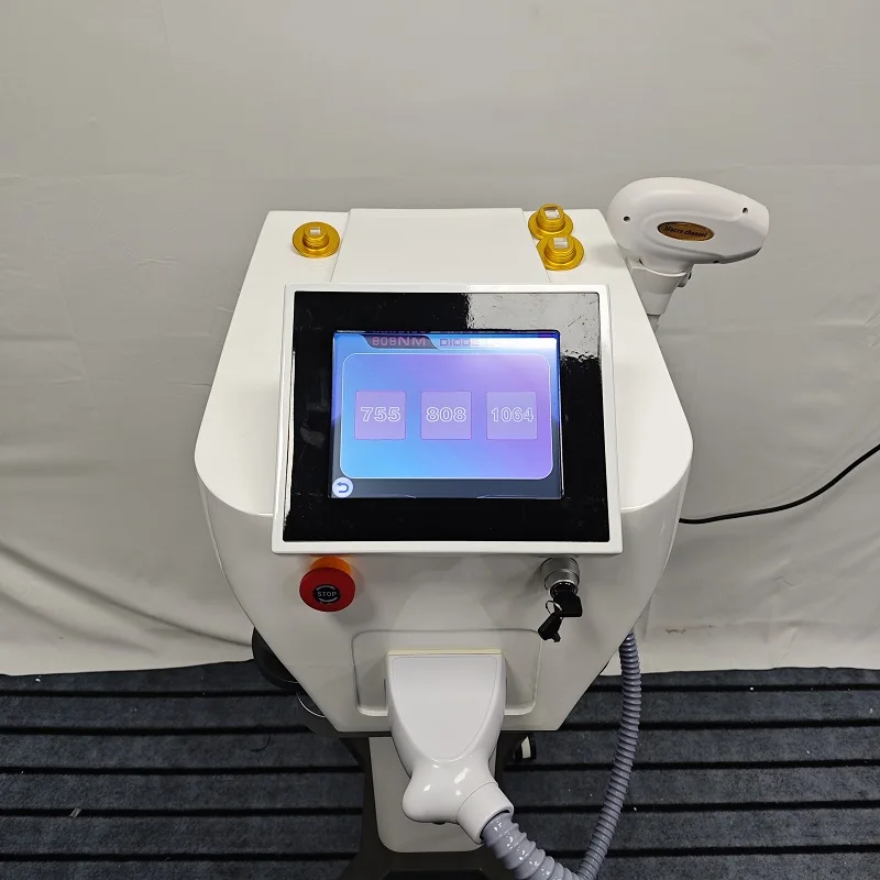 

Professional Hair Removal Device Diode Laser High Power 755 808 1064nm Painless Permanent Hair Remover for spa salon use