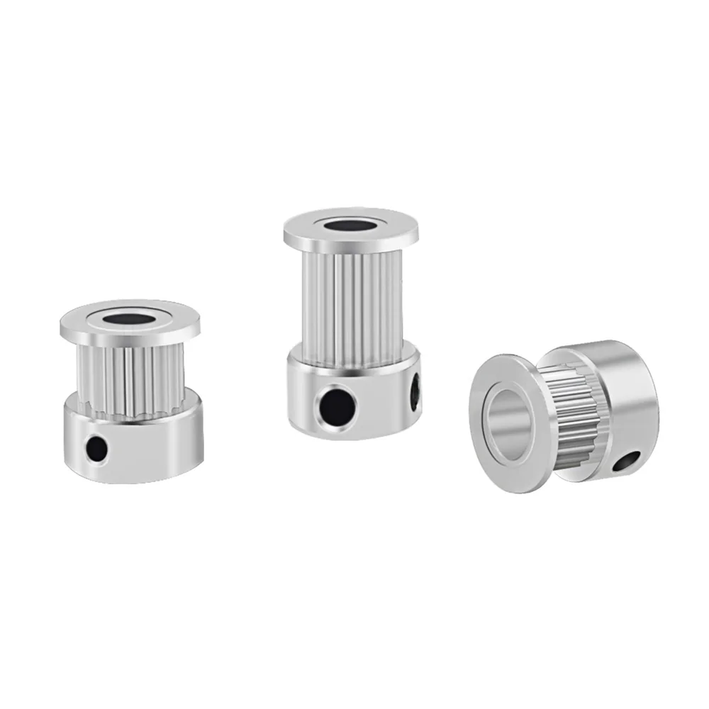 GT2 Timing Pulley 16T 20T 60T Bore 5/6.35/8mm Synchronous Wheel Aluminum Toothed Pulley For 3D Printer Parts CNC RepRap Prusa i3