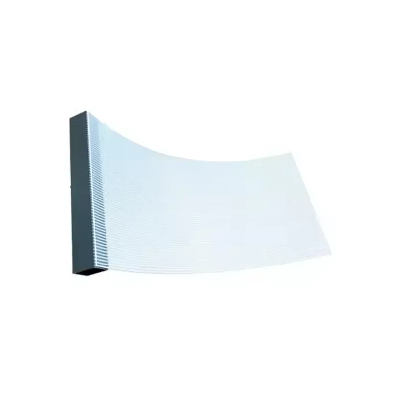

Indoor Flexible Transparent Led Film Screen P6 P8 P10 Crystal Glass Led Display Screen for Glass Adhesive