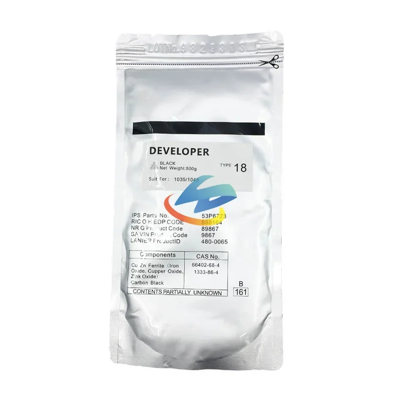 1PCS Type 18 Developer Powder Compatible for Ricoh AF1035 AF1045 MP1045 MP1035 AF 1035 1045 High Quality Type18 Black/500g