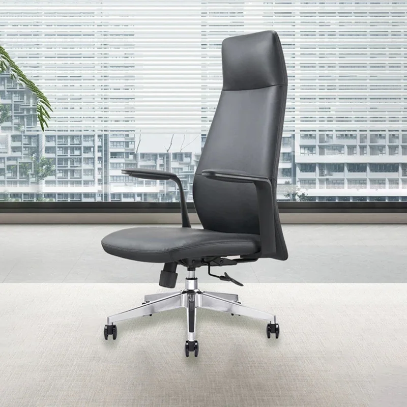 

For Nordic Computer Office Chair Comfortable Arm Executive Lounge Modern Office Chair Ergonomic Leather Muebles Office Furniture