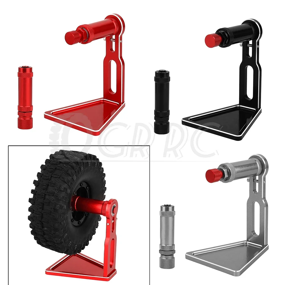 Aluminum Alloy 12mm 17mm Hex Wheel Tire Balancer Tool For 1/10 1/8 1/7 Rc Tire Dynamic Balance Support Base RC Car Upgrade Parts