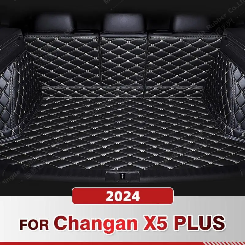 

Для Changan X5 PLUS 2024, автоматический коврик для багажника с полным покрытием, автомобильный антигрязный коврик, защитный коврик, грузовой вкладыш, аксессуары для интерьера