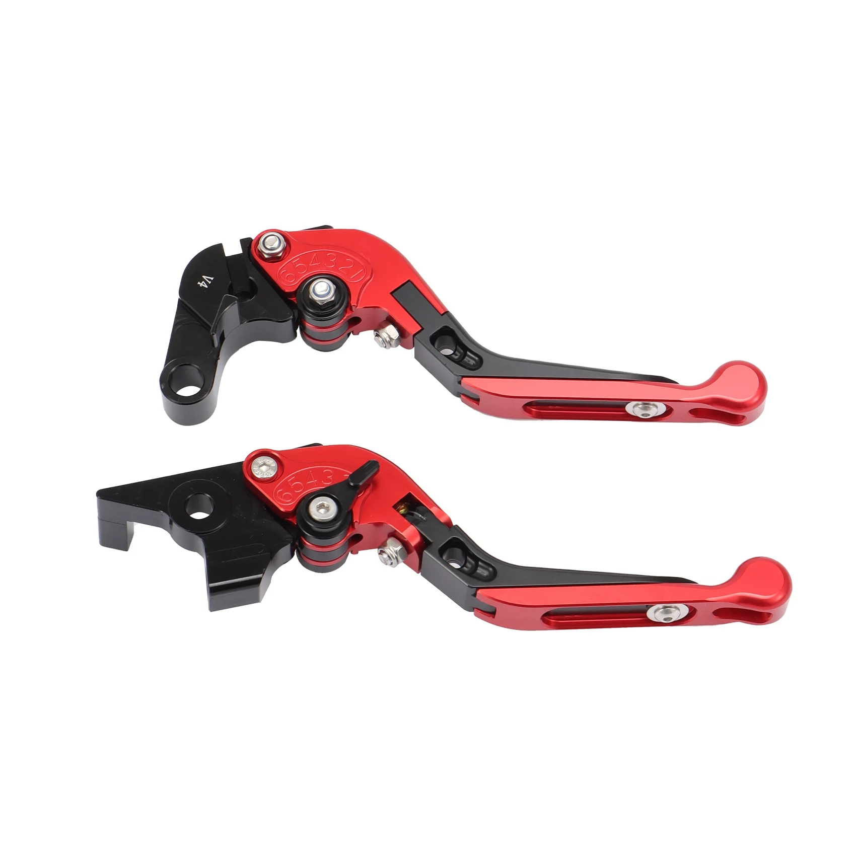 

Motorcycle Folding Brake Clutch Levers for YAMAHA TENERE 700 2019-2020 Tenere700 XTZ 700 XTZ700(Red+Black)