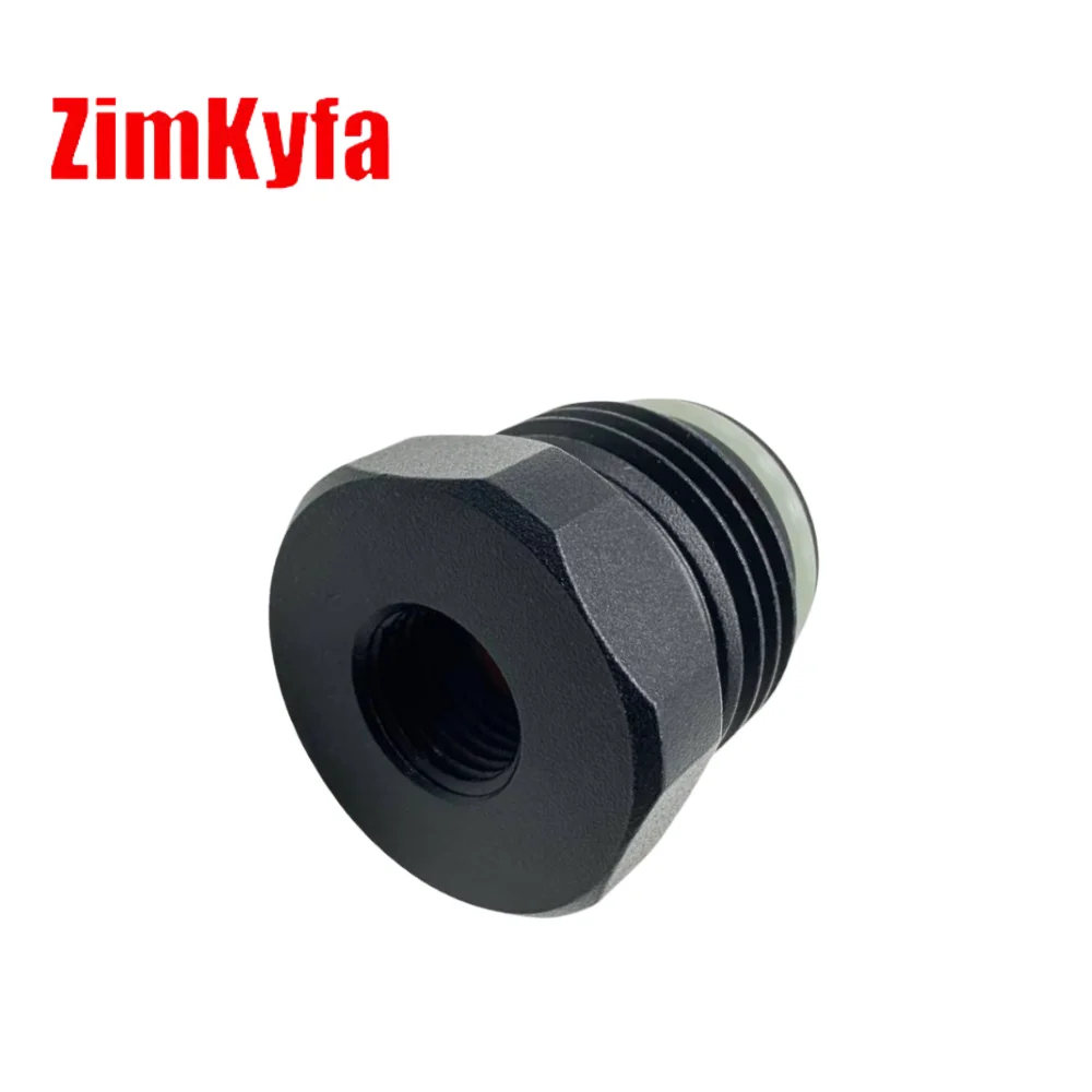 New CO2 Fitting 3/8-24UNF CO2 Cartridge (12G/16G/25G) Cylinder to Standard Tank Thread (G1/2-14) Convert Adapter