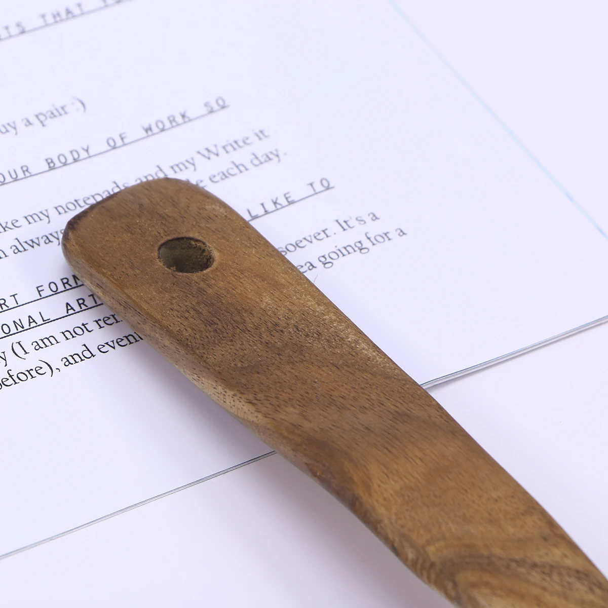 

Solid Wood Spatula Cooking Utensils Kitchen Gadget Wooden Turner Food Shovel Small Tools