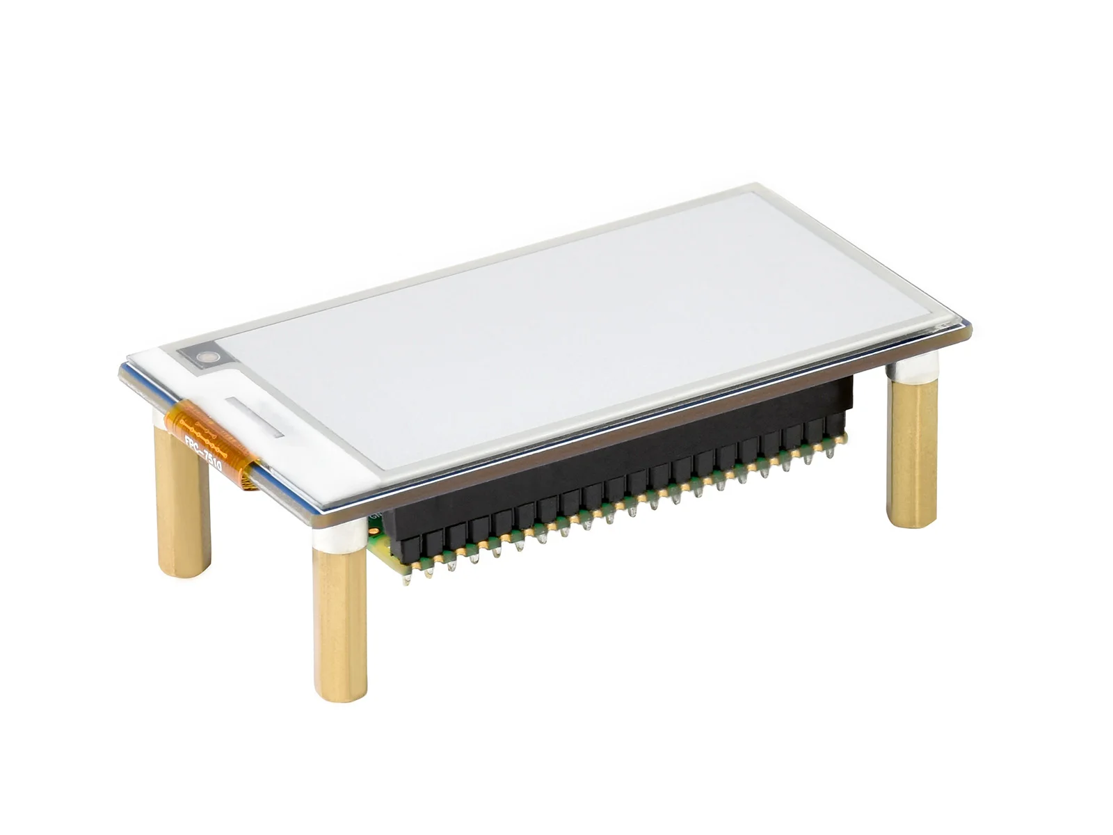 Waveshare 2,66 inch E-Paper E-Ink-displaymodule voor Raspberry Pi Pico 296*152 Zwart / Wit SPI