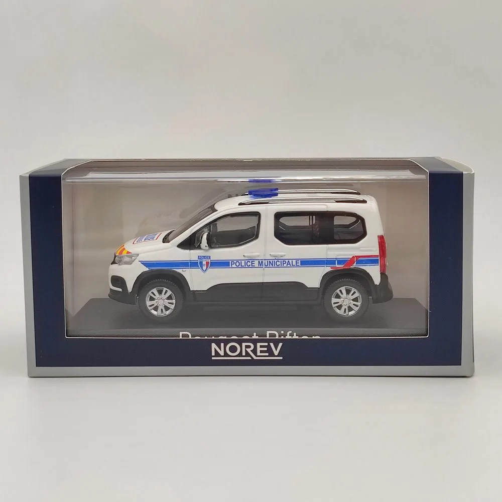 

1/43 Norev Rifter Police Municipale 2019 Diecast Models Car Collection White