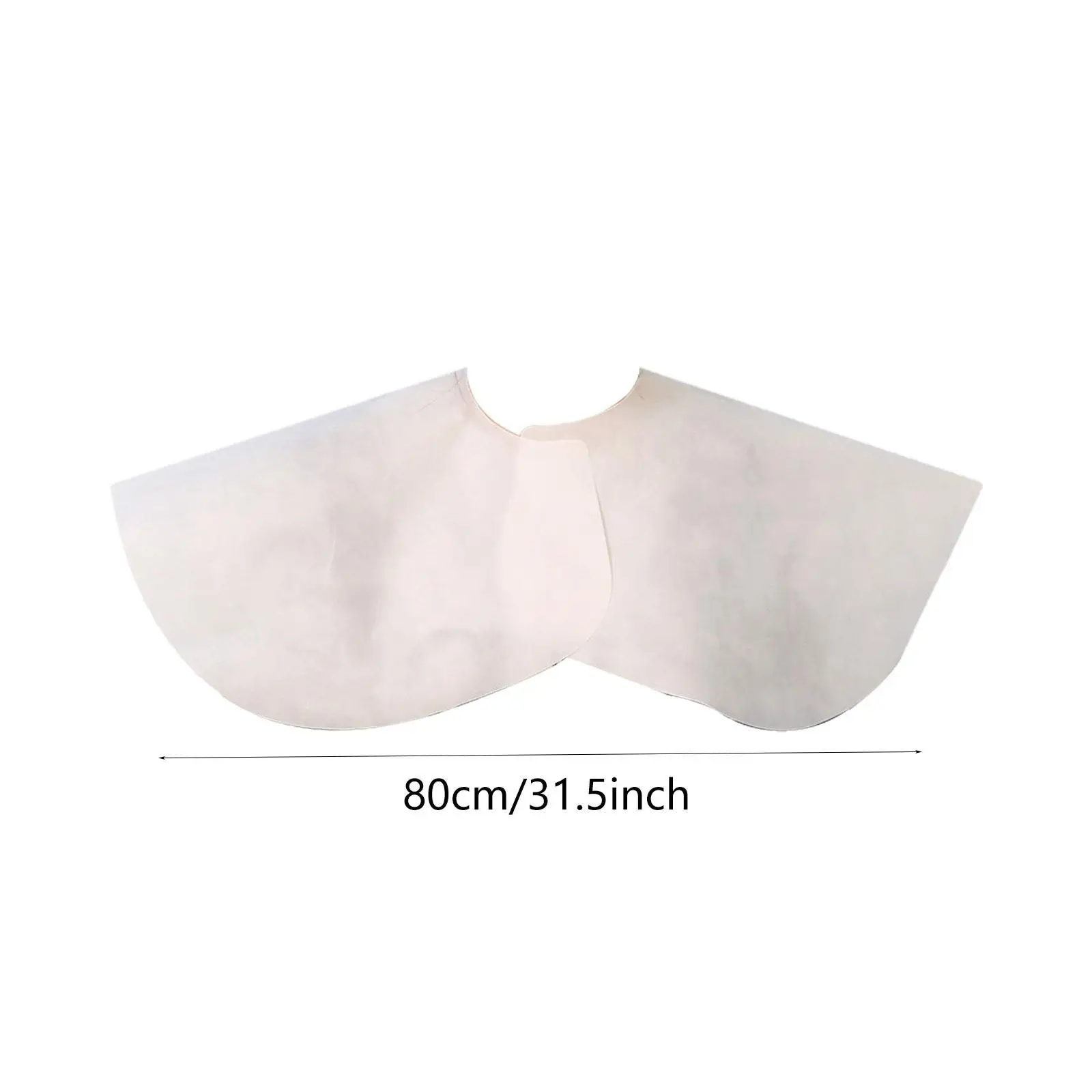 

50 Pieces Disposable Barber Cape Barber Shampoo Cape Shawl Waterproof Tool Accessory for Barbershop Perming Kids Clients