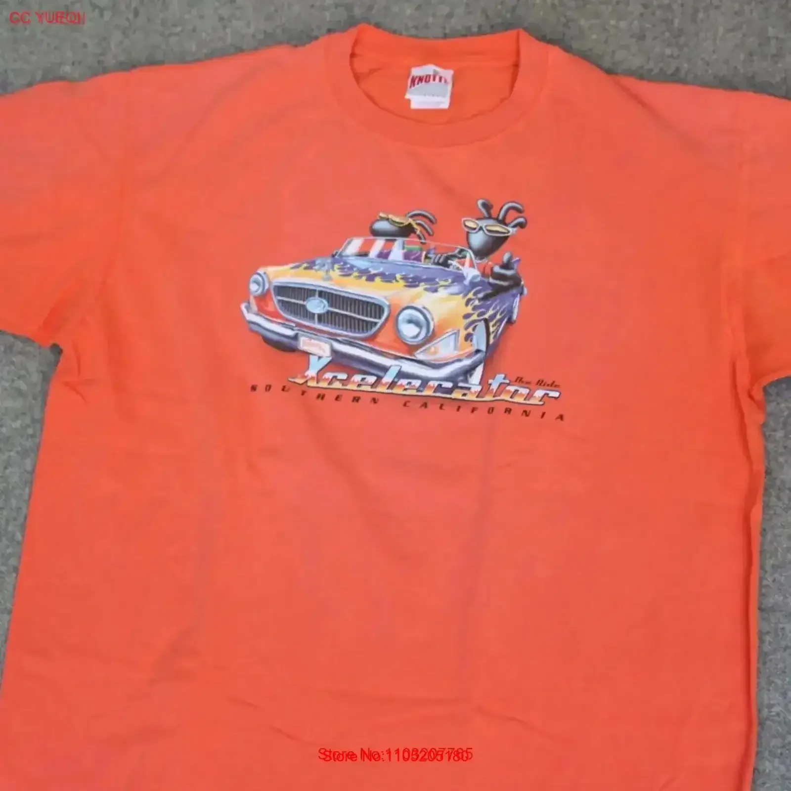 VTG Knotts Berry Farm T Shirt XL Xcelerator Roller Coaster Theme Park Ride vintage Washed Stylish graphic Comfortable vintage