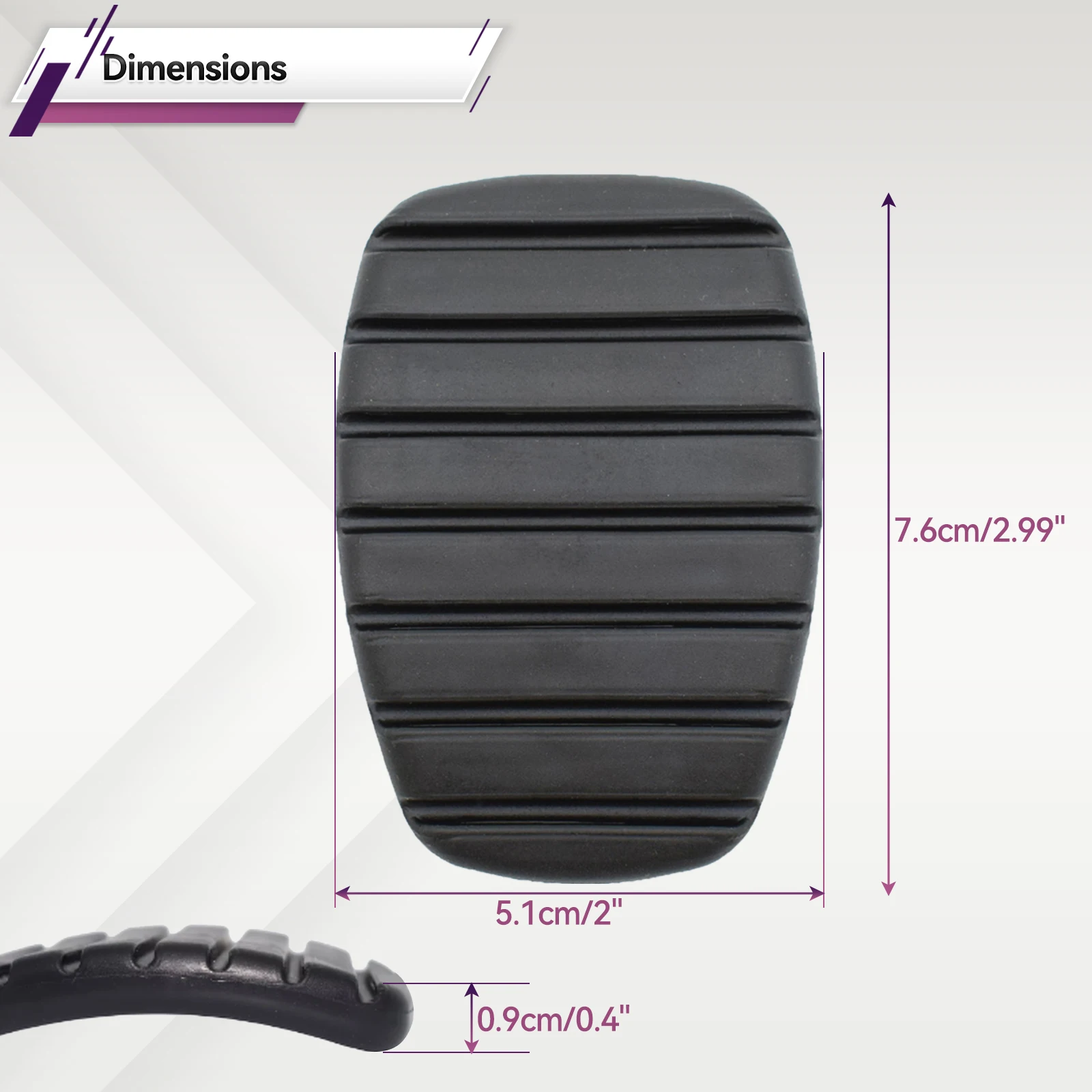 For Renault Clio 2 Fluence Kangoo 1 Megane 3 Master Trafic Scenic Grand Modus Car Brake Clutch Foot Pedal Pad Cover Accessories