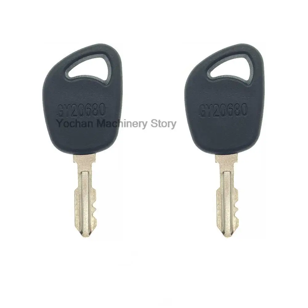 

2 Pcs GY20680 Key For Cub Cadet John Deere JD Badboy Mower Poulan Dr Lawn Ignition Start Starter Zero Turn