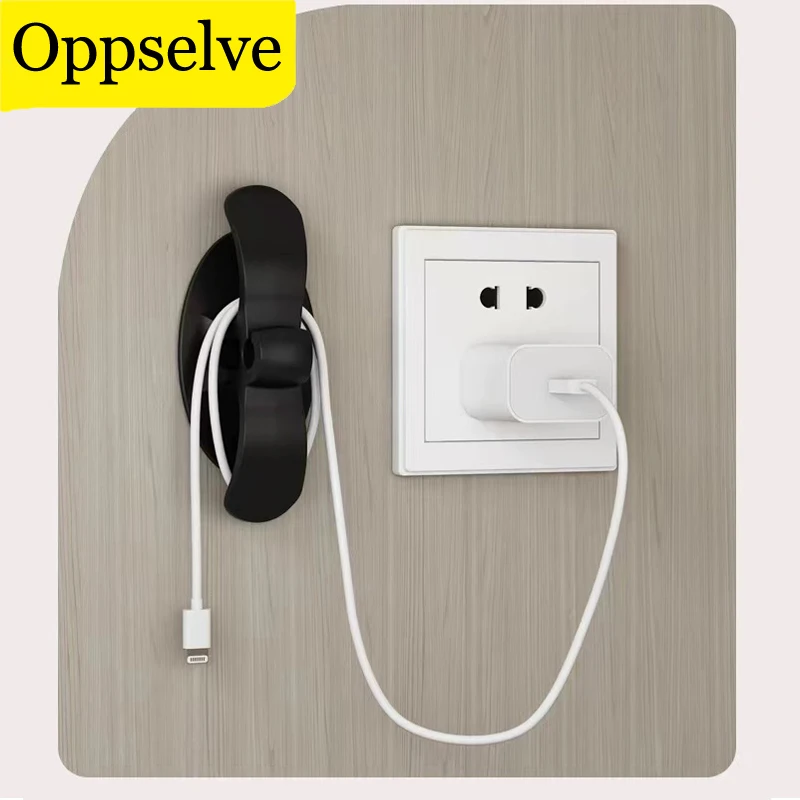 Storage And Organization Phone Data Cable Winder Multi-Functional Cable Organizer Suitable For Storing Power Cords Plug Cords