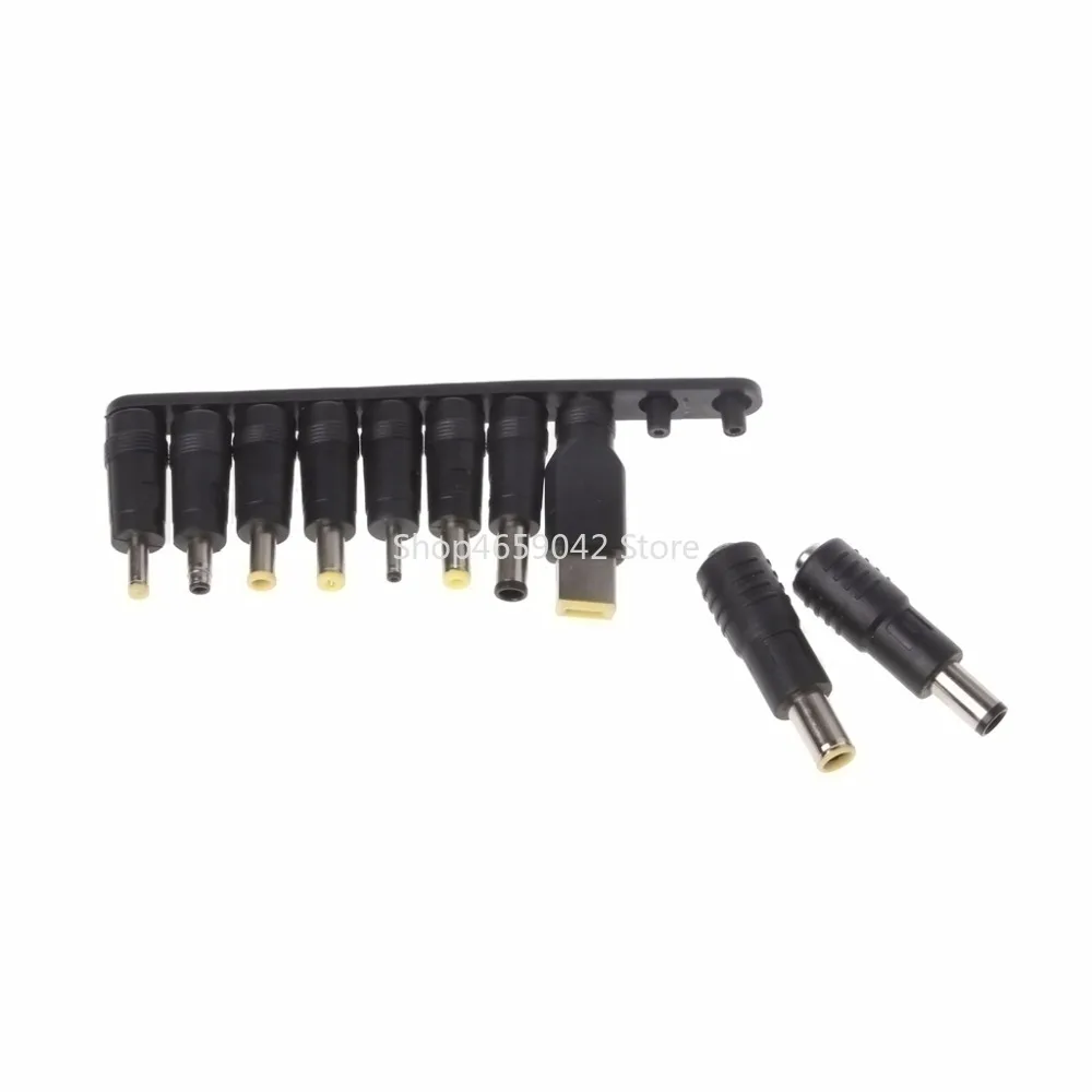 10Pcs/Set 5.5x2.1mm Multi-type Female To DC Male Jack Plug Combo for Laptop AC Power Connector Adapter