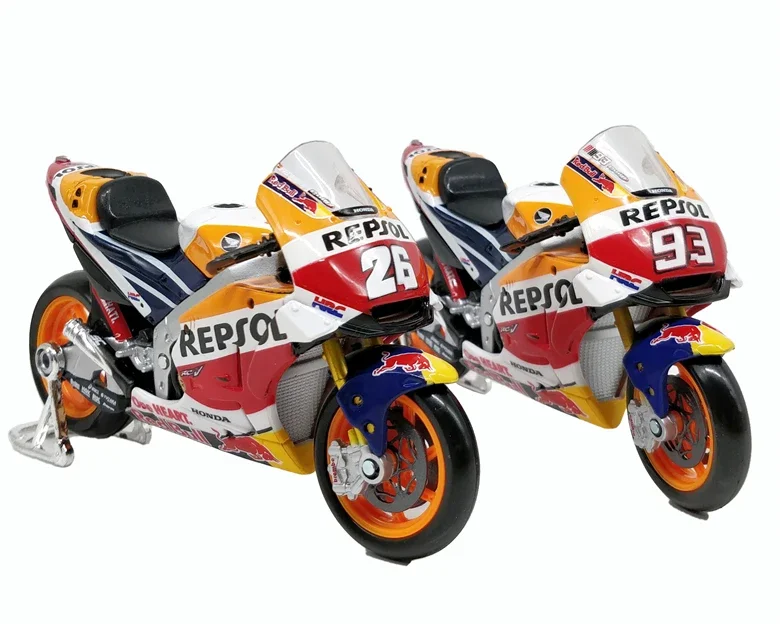 Maisto 1:18 Honda Repsol Team RC213V #26 Dani Pedrosa #93 Marc Marquez 2018 Racing Diecast Motorcycle