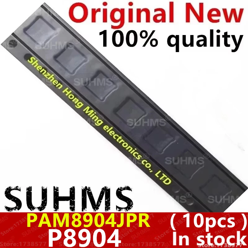 (10piece) 100% New PAM8904JPR PAM8904 P8904 QFN-12