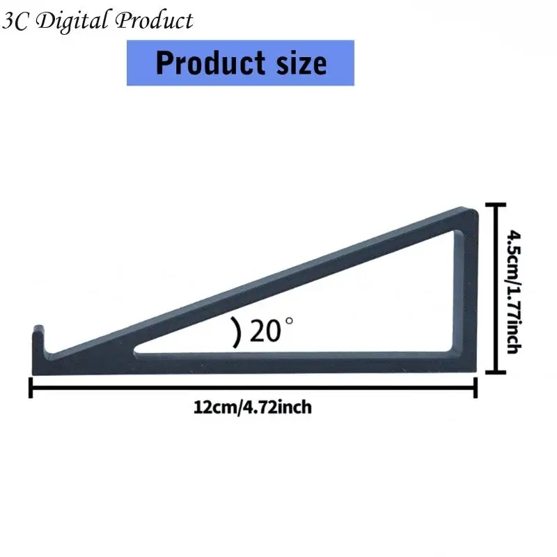 شاشة لوحة المفاتيح المريحة حامل ثلاثي الأبعاد للطباعة للكمبيوتر ميكانيكية لوحة المفاتيح ملحقات علبة علبة صينية Q84A