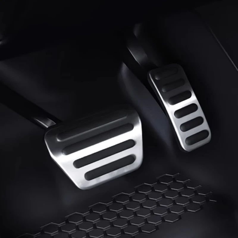 For Land Rover Defender 90 110 130 Stainless Steel Car Gas Fuel Brake Pedal Automatic Acceleration Pedal