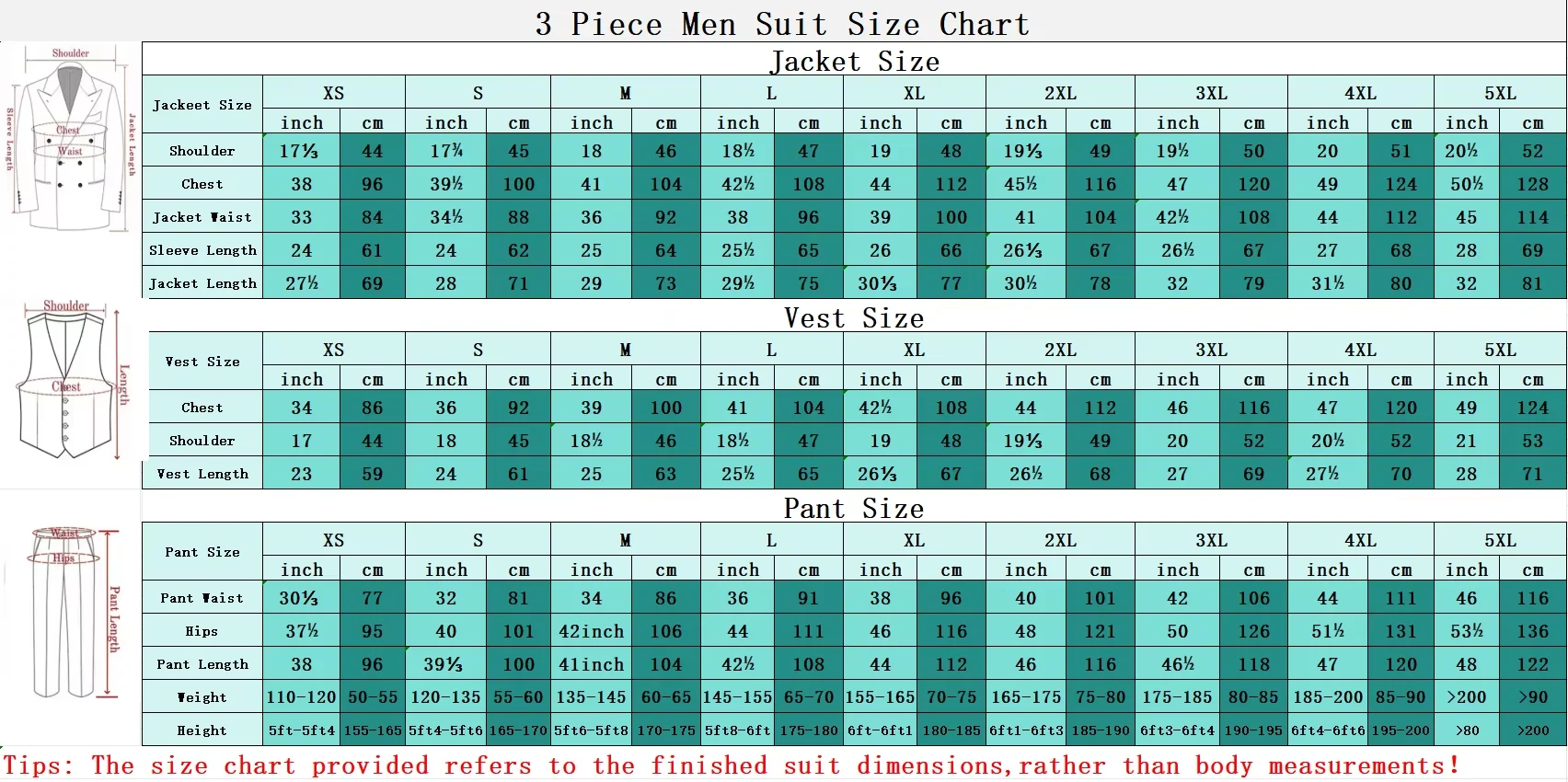 African Men Suits 3 Piece Notched Lapel One Button Wedding Groom Suits for Man Textured Fabric Tuxedo Slim Fit Blazer Customized