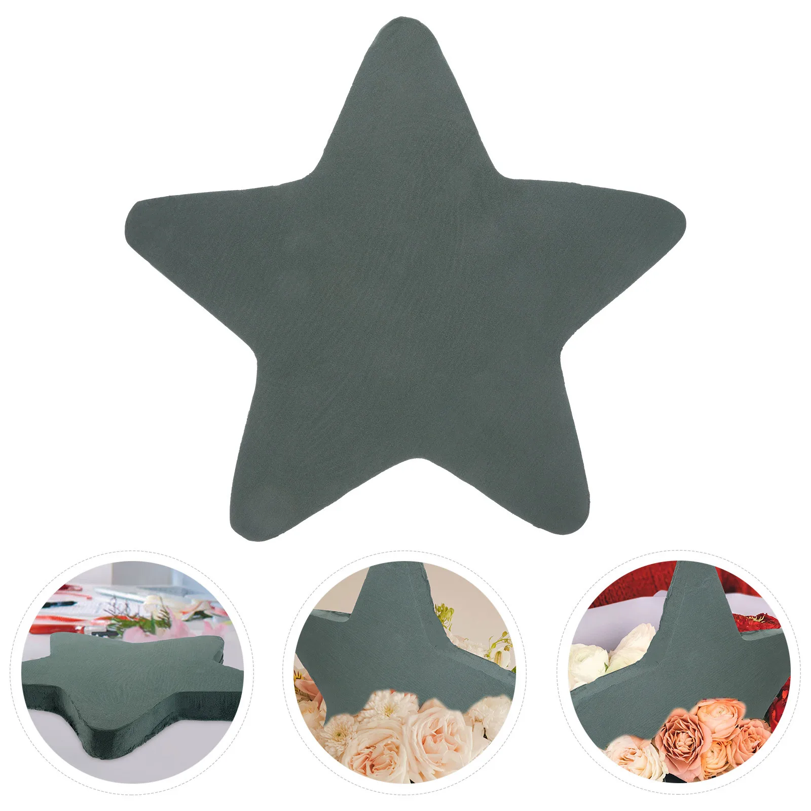 

Star Mud Floral Block For Fresh Flowers Wedding Arrangement Base Absorbent Flower Holder Diy Flower Cage Floral Supplies