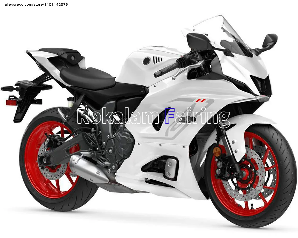 YZF R7 22 23 Bodywork For YZF-R7 2022 2023 YZFR7 Aftermarket White Black Motorcycle Fairing Kit (Injection Molding)