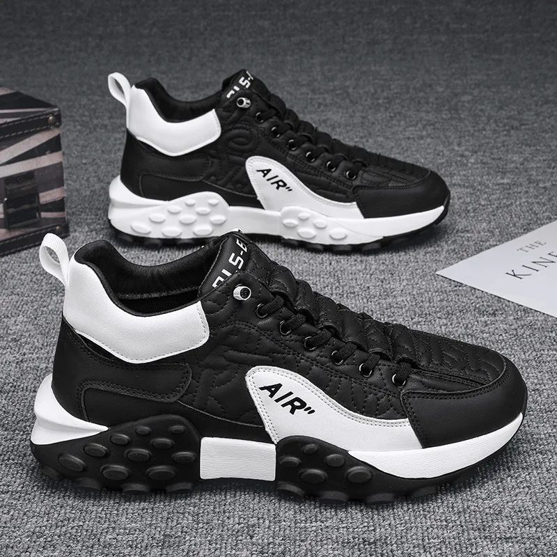 Men's Casual Sneakers Model Thick-soled Comfortable Men's Running Shoes Breathable Lightweight Men's Shoes Zapatillas De Hombre