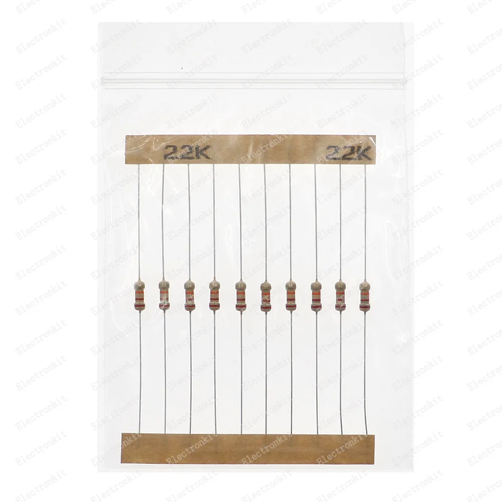 1700pcs 1/4W 5% 170Values 0 -22M ohm Carbon Film Resistors Assortment Kit Box Electronic Components pack