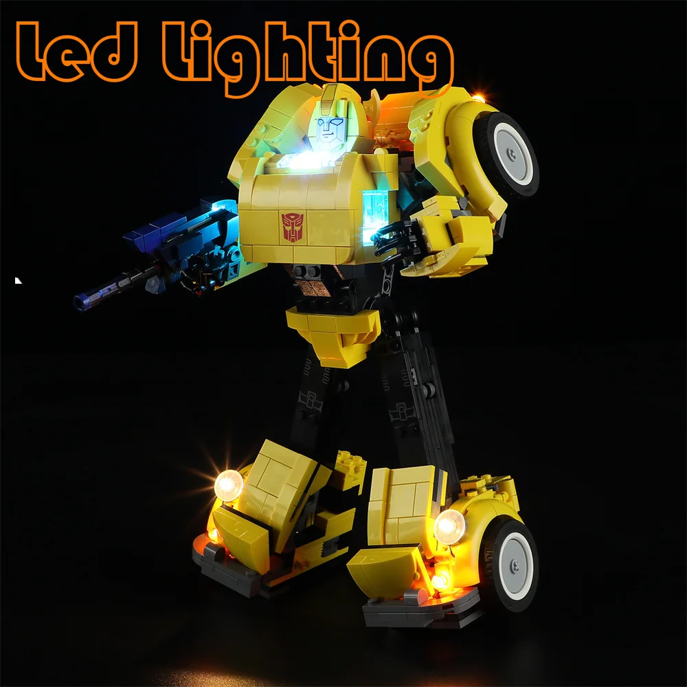 Car Led Light Kit For 10338 The Bumblebee Not Include Building Block (Only Lighting Set)