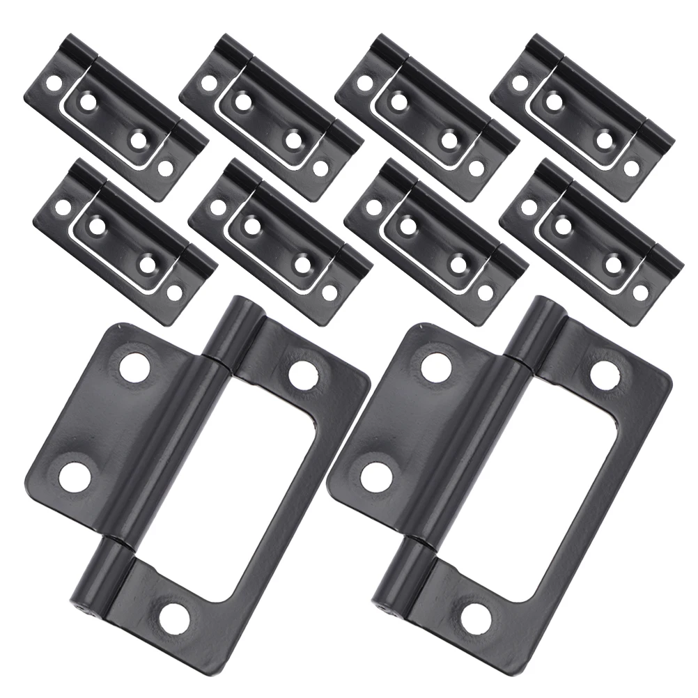 

Heavy Duty Iron for Cabinet Doors Wear-Resistant Butt Hinges Box Chest Corner Closure Classic Vintage Style Furniture Hardware
