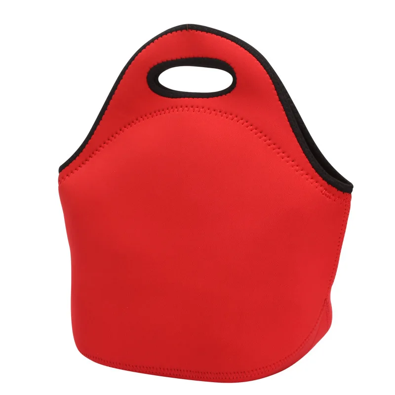 Saco de almoço de neoprene impermeável para homens e mulheres, isolamento espessado, saco Bento, refrigerador, água potável, caixa de piquenique portátil