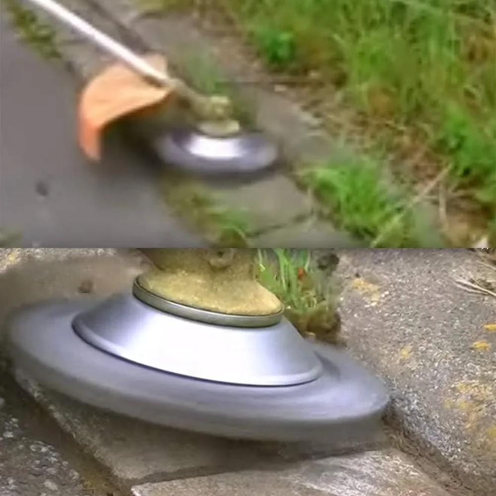 جديد 8 بوصة جزازة العشب إزالة الأعشاب الضارة القرص سلك إزالة الأعشاب الضارة عجلة حديقة أداة جزازة العشب اكسسوارات الملتوية سلك القرص نوع سلك عجلة 2025 #4