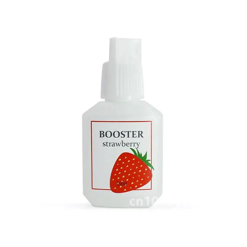 5Bottles Booster Strawberry Scent Glue for Eyelash Extensions Transparent Booster Primer False Lash Adhesive Makeup Tools Shop