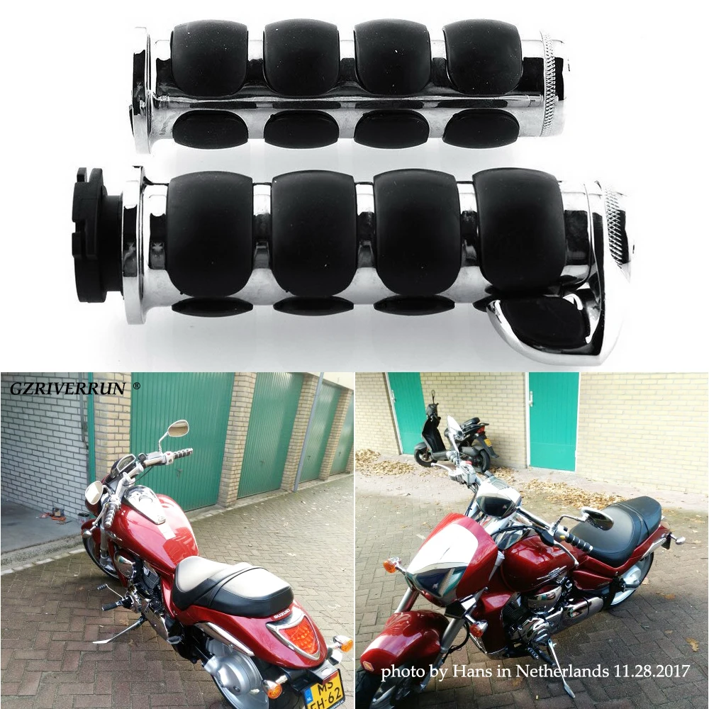 Wow 1inch Motorcycle Handlebar Hand Grips For Honda Harley Davidson Kawasaki Yamaha Suzuki Chopper Crusier Motor Bike ...