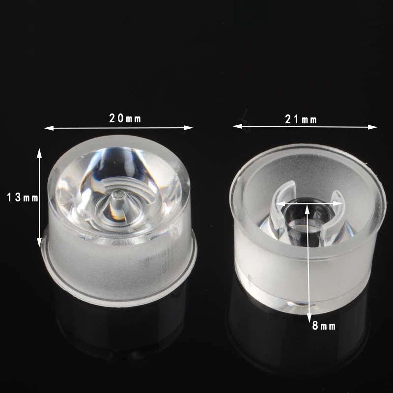 Lente impermeabile a LED 20MM ad alta potenza imitazione lumen 15 gradi luce di inondazione astigmatismo tazza con faretto FD60864058