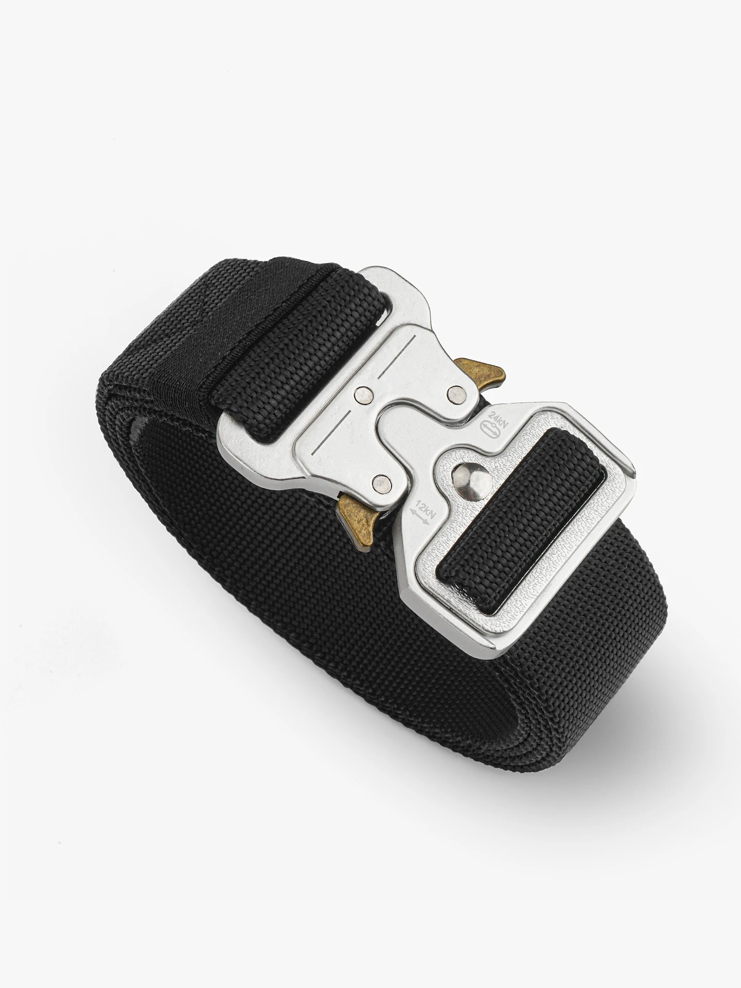 silver-alloy-quick-release-buckle-weave-adjustable-elastic-outdoor-tactical-casual-commuting-belt-for-men-street-style-simple