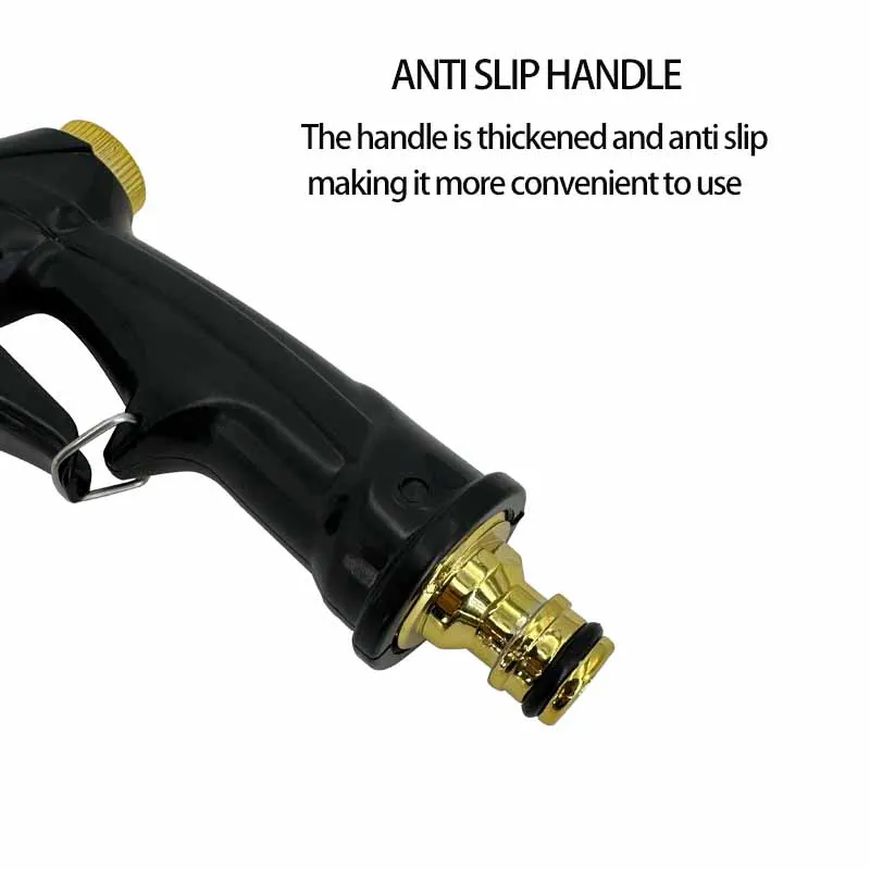 مسدس مياه جديد لسقي الحديقة ، فوهة أنابيب المياه ، أداة الري في الحديقة ، مسدس مياه لغسيل السيارات بالضغط العالي #5