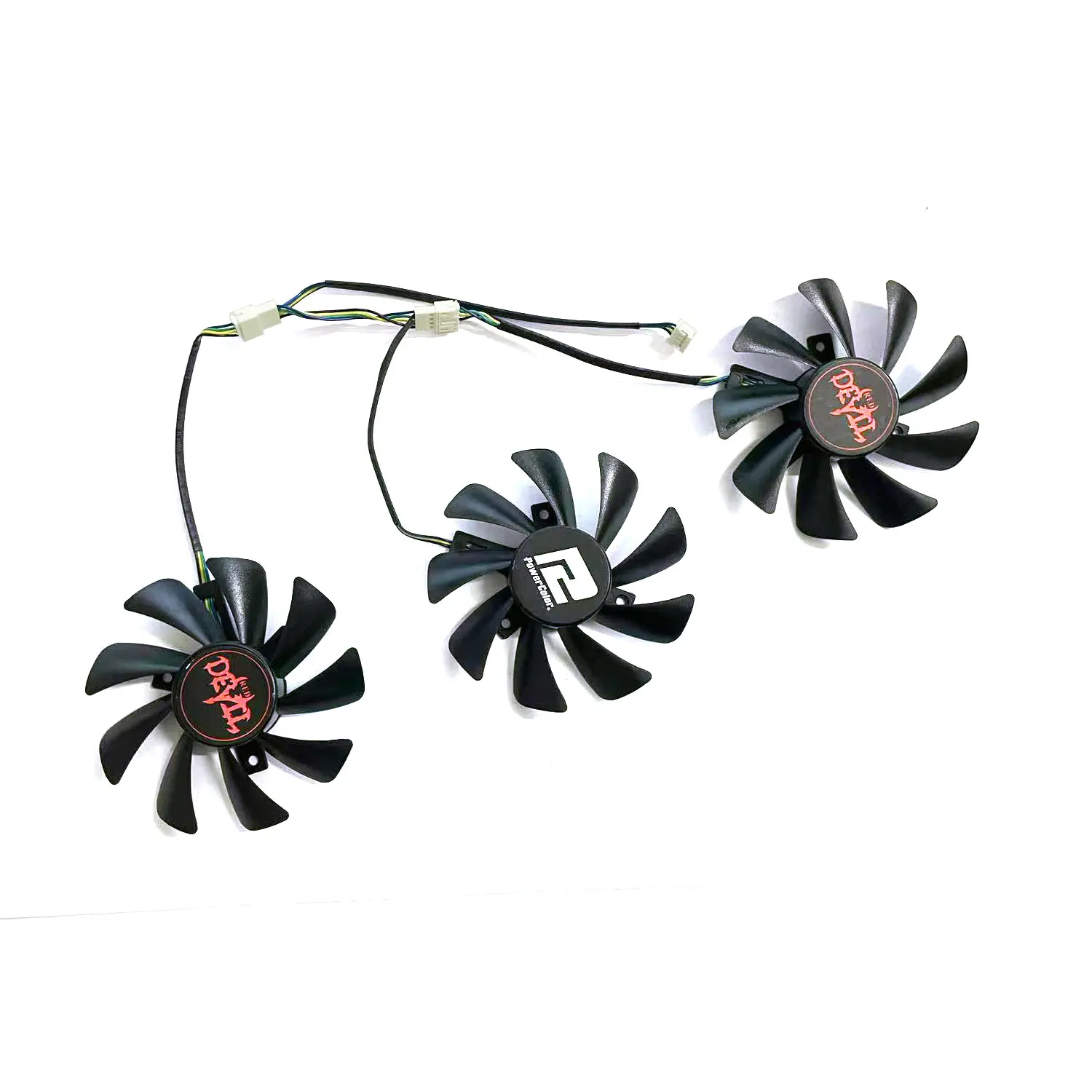 Kankeirr nouveau ventilateur GPU 85MM 4PIN CF9015H12S RX5700 5700XT pour remplacement de carte graphique PowerColor Radeon RX5700 5700XT RED DEVER