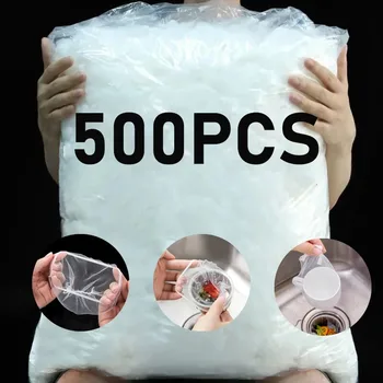 500/30pcs Disposable KITCHEN SINK กรองตาข่าย Anti-blocking ตัวกรองขยะอ่างล้างจานท่อระบายน้ํากระเป๋า Strainers ขายส่ง