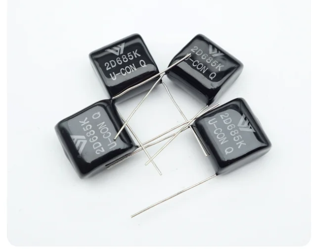 4pcs/lot Original Japanese SOSHIN 200V 6.8UF UY series audio coupling frequency divider capacitor free shipping