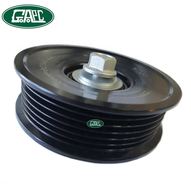 Car 3.0L V6 Petrol Drive Belt Idler Pulley AJ89037 For  XJ 2003 - 2009 XF 2009 - 2015 XJ 2010 - Spare Parts Wholesaler