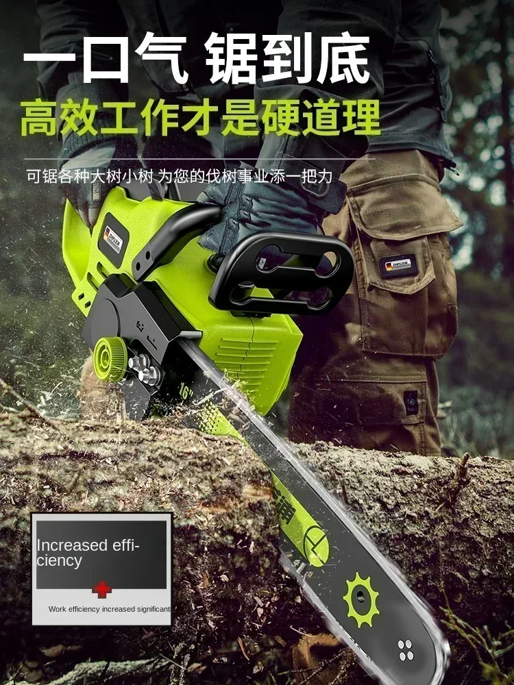 Electric Chainsaw  Portable Rechargeable Chain Saw for Cutting Trees and Woodworking