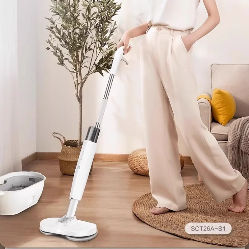 for Home Floor Cleaning Tasks Wireless Vacuum & Electric Mop Combo - Auto Self-Cleaning, Lazy - friendly
